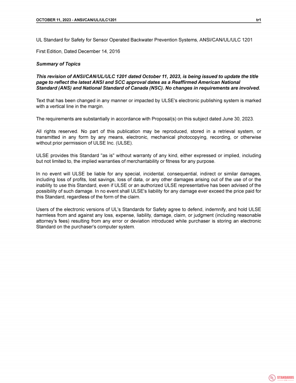 UL 1201 PDF UL 1201 PDF